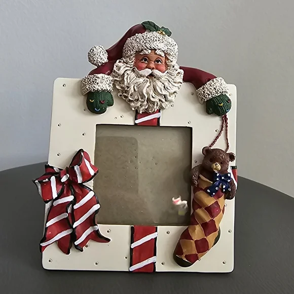 Festive Santa Picture Frame - Picture 2 of 7